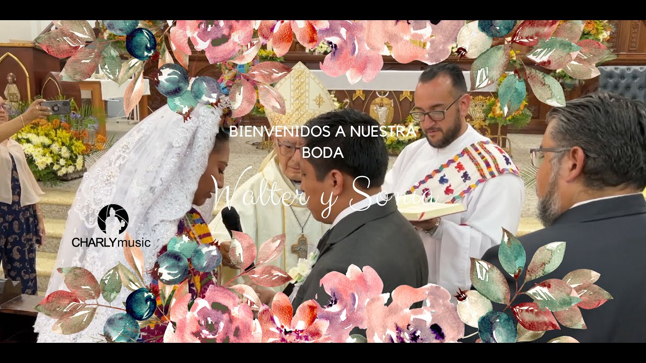 Boda de Walter y Sonia