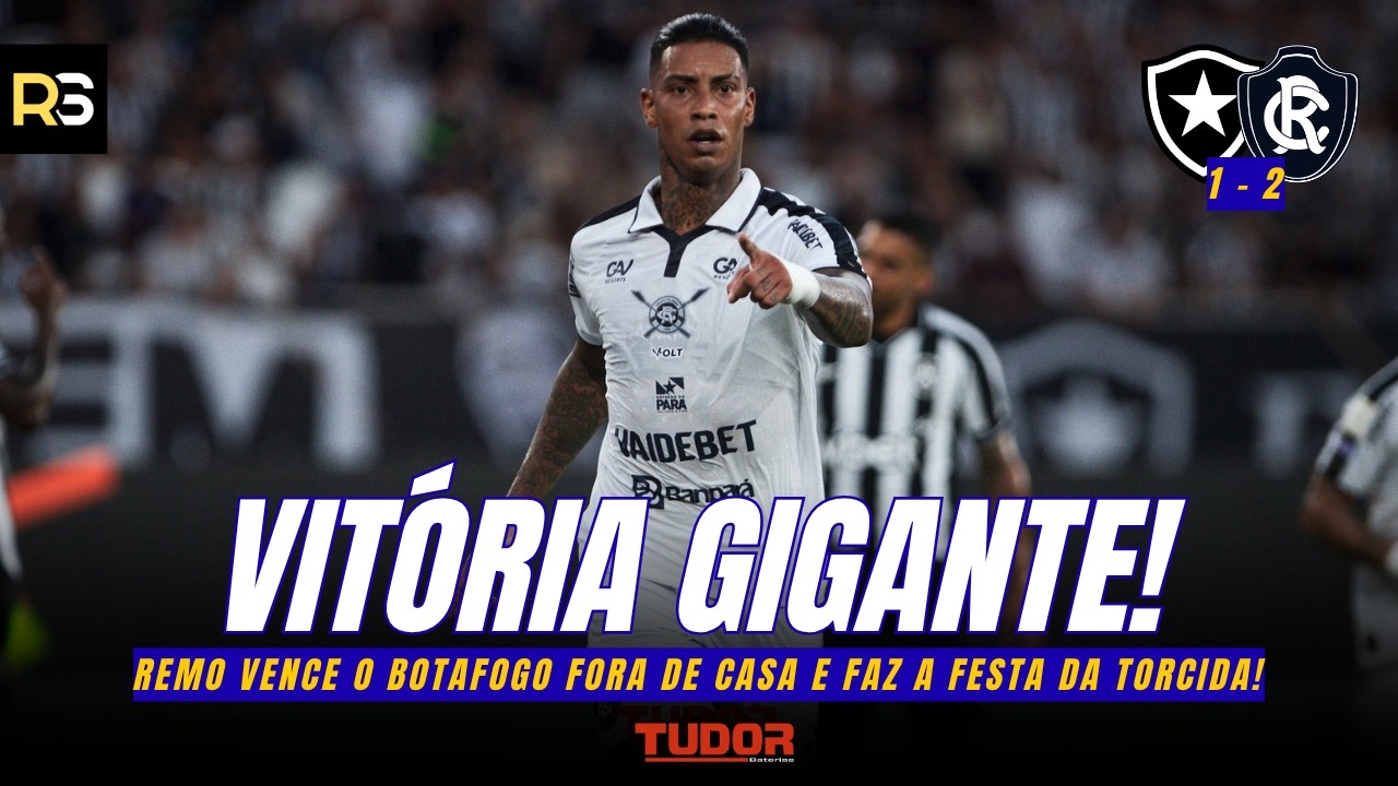 🚨🦁 VITÓRIA GIGANTE! Remo bate o Botafogo fora de casa e conquista ...