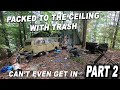 CLEANING OUT A DISGUSTING Lake house Ruined By Trash - Part 2
