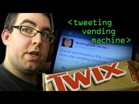 The Tweeting Vending Machine Hack - Computerphile