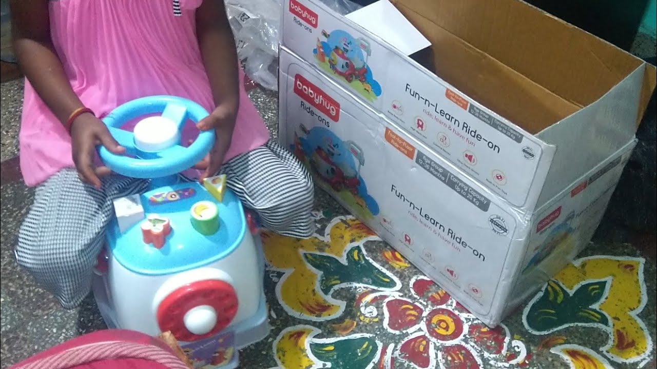 Babyhug Fun & Learn Ride on Toy Car in FirstCry YouTube