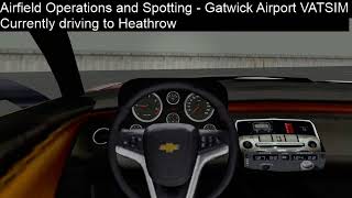 VATSIM Airfield Operations and Spotting - Gatwick Airport EGKK