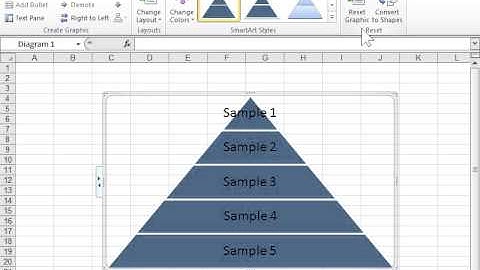 Excel 2010 Change a SmartArt Graphic