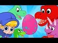 Día de Pascua: pintando huevos de dinosaurio | Caricaturas para Niños | Caricaturas