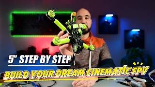 Best 5 Cinematic Fpv Drone  Build U0026 Real Flight Test