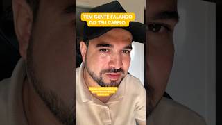 People are talking about your hair.