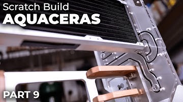 AQUACERAS Part 9 | Putting a Radiator INSIDE a Distro Plate WITHOUT Tubes | bit-tech Modding