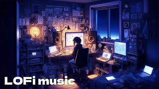 Lofi music：Rainy Night Study Beats: 32 Tracks of Ambient Lo-fi Music for Focus