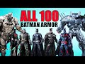 All 100+ BATMAN ARMORS Explained