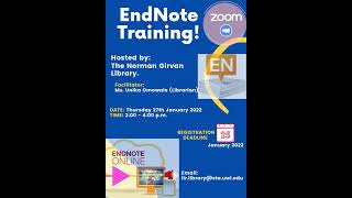 EndNote Training!1