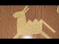 طريقة عمل حمار او حصان بالزعف أحد الشعانين كل عام وحضراتكم بخير