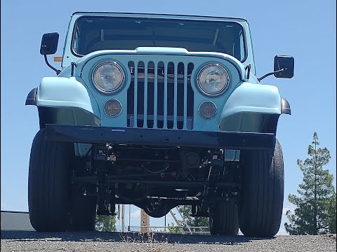 Jeep CJ7 Electric Conversion Episode 11, Project Overview and Test Drive @ev4u