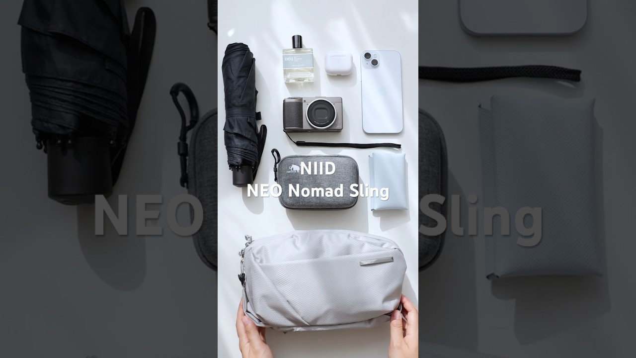 NIID Neo Nomad Sling ｜ Pearly Gray - YouTube