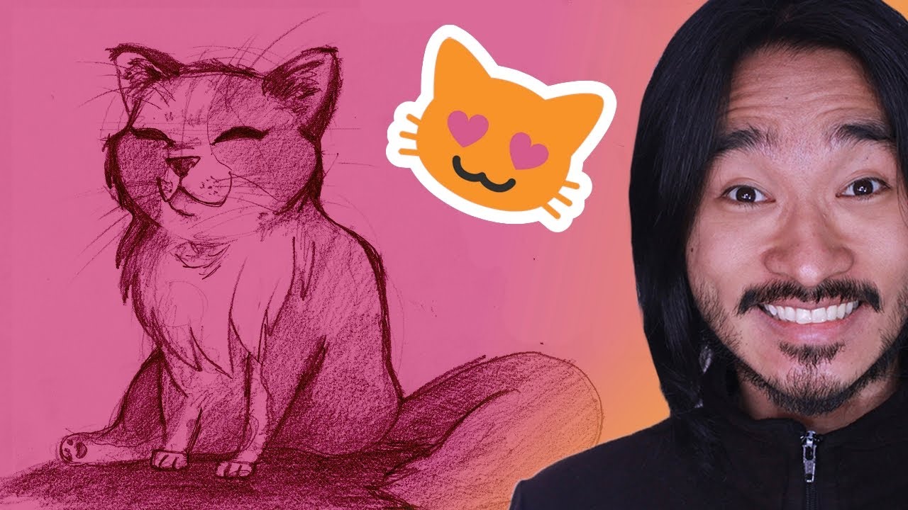 Como desenhar um gato deitado  Desenhos de gatos, Desenhos de animais  realistas, Esboços de animais
