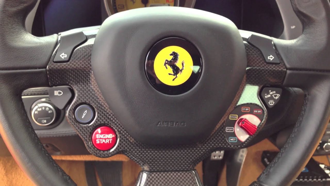 Ferrari 458 Italia Interior Exterior Details Downshifts