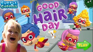 Bubble Guppies Good Hair Day Nickjr Full game episode