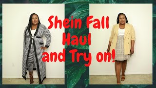 Shein Fall Haul And Try On Plus Sizecurvy