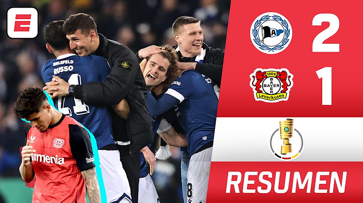 ¡SORPRESA! Bayer Leverkusen, ELIMINADO por ARMINIA BIELEFELD de la tercera división | Copa Alemana
