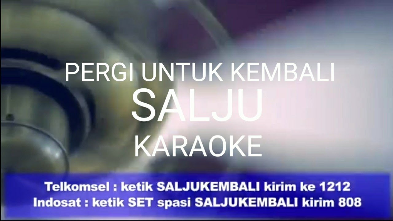 PERGI UNTUK KEMBALI - SALJU KARAOKE
