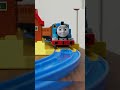 Plarail Thomas passes through the station