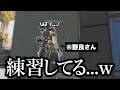 "壁ジャンプ練習中"の野良さんが可愛い【APEX】