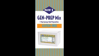 Gen-Prep Gluten Free Genoise Cake Mix from Pastry 1