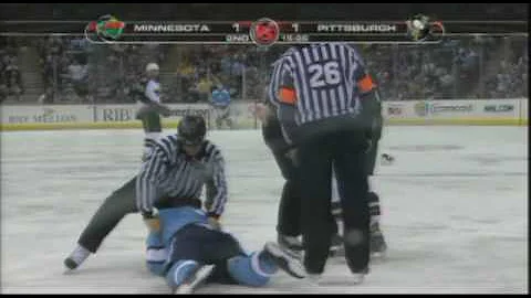 Erik Reitz vs Jordan Staal Nov 18, 2008