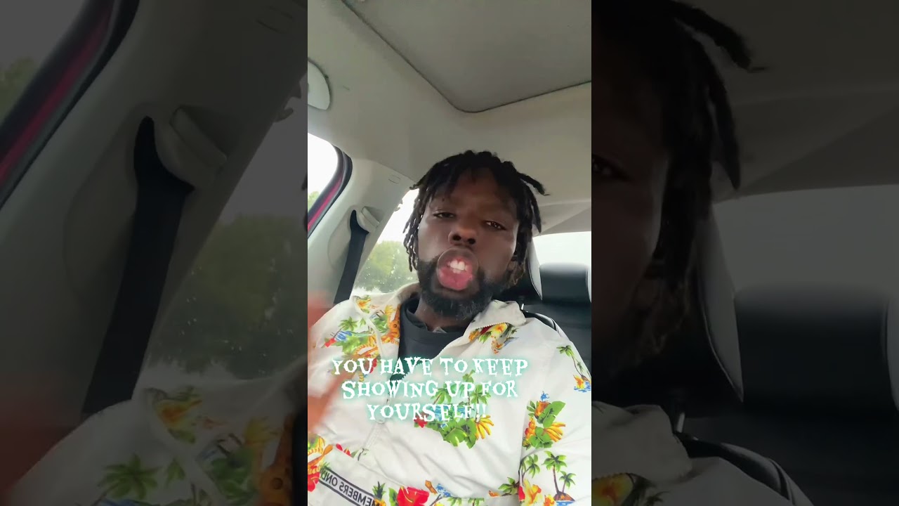 You have to show up for yourself everyday!!