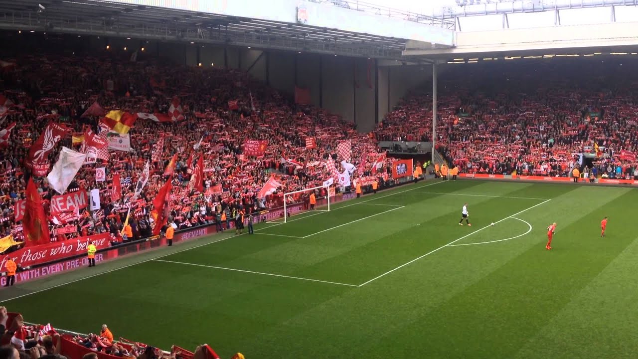 wallpaper liverpool the kop liverpool v chelsea 27 04 2014 you ll never walk alone wallpaper liverpool the kop liverpool v chelsea 27 04 2014 you ll never walk alone