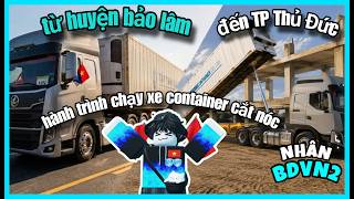 [VLOGS] MY JOURNEY DRIVING AN "OPEN-TOP" CONTAINER TRUCK HAULING OVER 100 TONS OF SAND IN ROBLOX ... screenshot 4