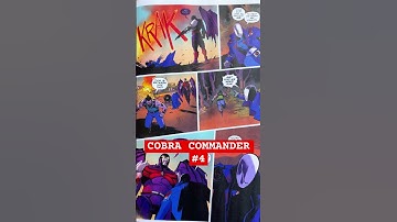 COBRA COMMANDER #4 #15secondcomics #comics #mywednesdaycomics #energonuniverse