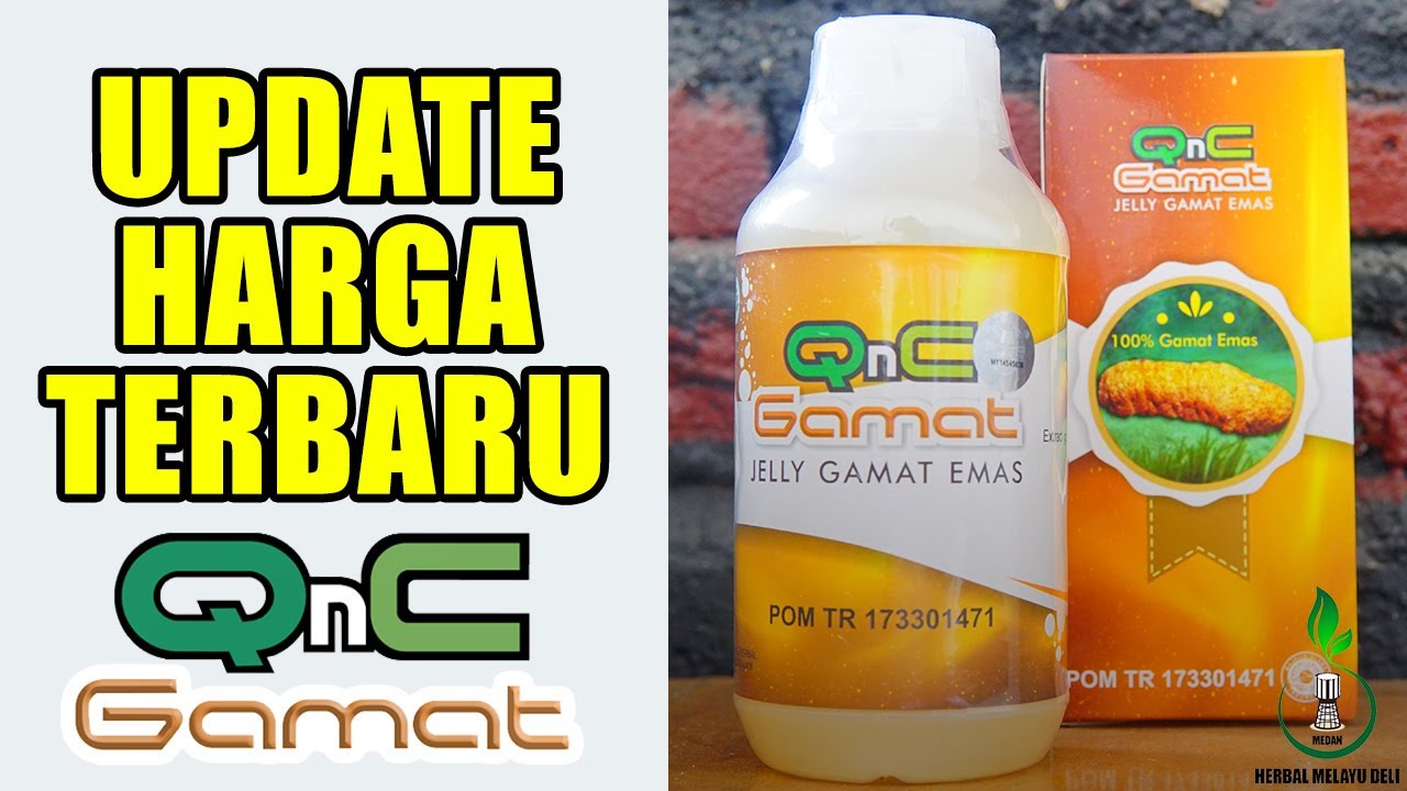 Update Harga Terbaru QnC Jelly Gamat 2020, Khasiat Tetap Sama || Obat