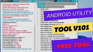 New Software Tool Android Utility v101