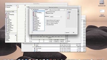 JMP tutorial: color-coding scatter plots
