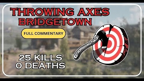 25 - 0 Throwing axes of Bridgetown | Full commentary | Chivalry 2