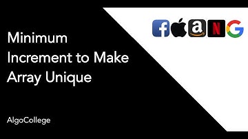 Minimum Increment to Make Array Unique | Leetcode #945