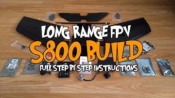 🛩️ Long range S800 - Detailed step by step build and Inav setup