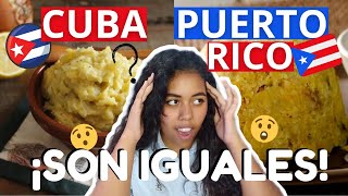 CUBANA REACCIONA A COMIDA PUERTORRIQUEÑA #reaccion #puertorico