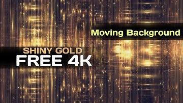 4K SHINY GOLD #AAVFX BEST 2160p FREE Beautiful Motion Backgrounds