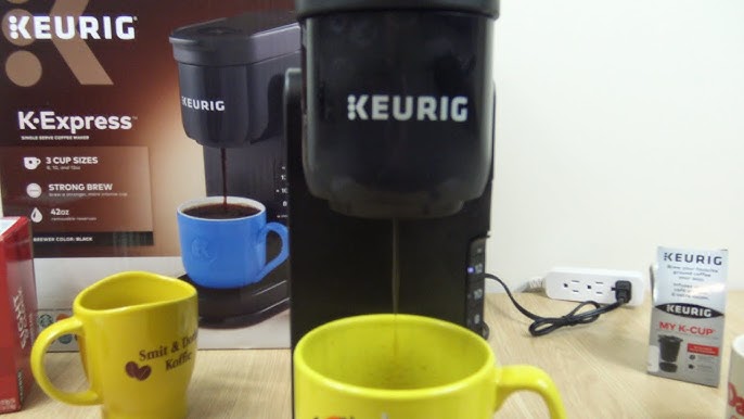 Keurig K-Express Essentials Black, Single Serve K-Cup Pod Coffee Maker