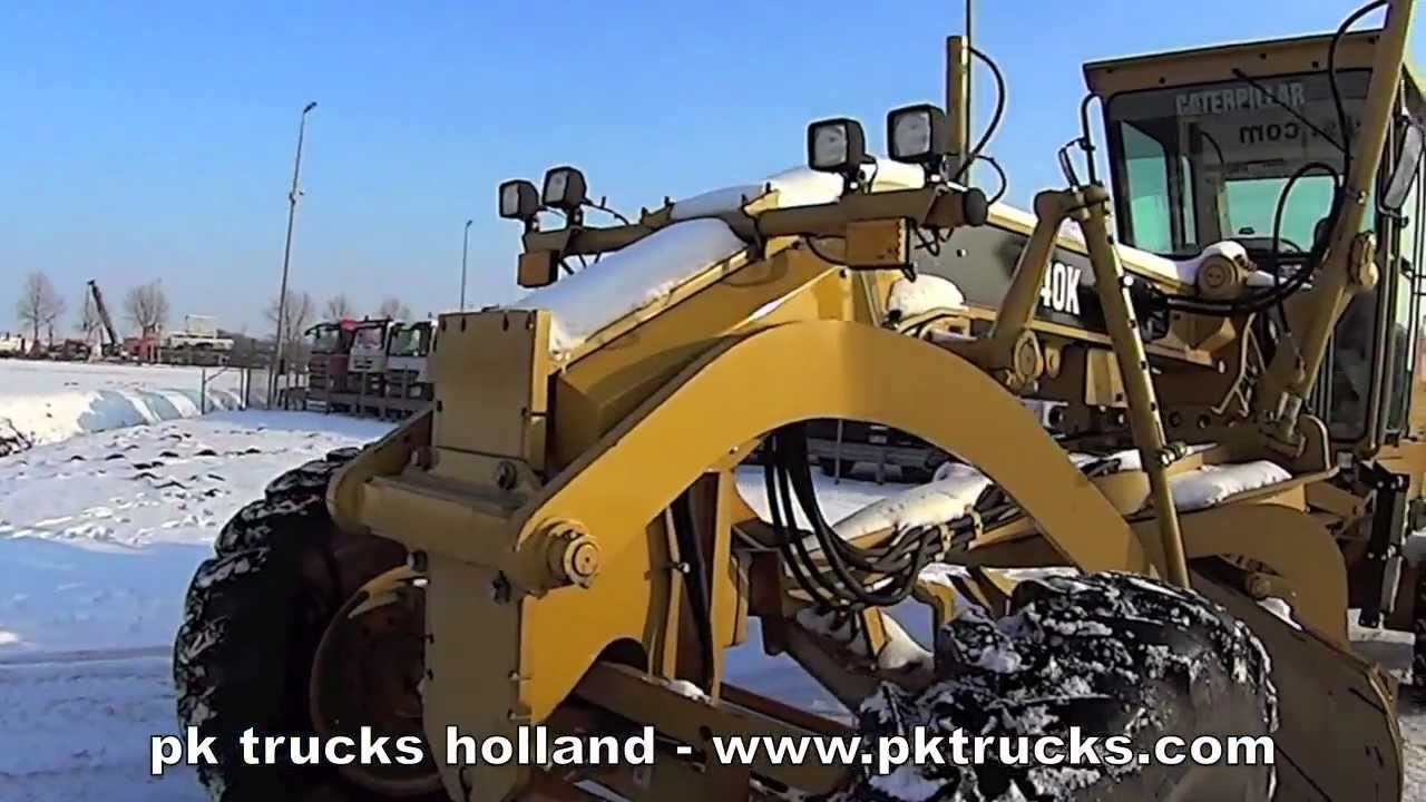pktrucks Caterpillar 140K motor grader
