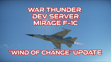 War Thunder Dev Server - Mirage F-1C