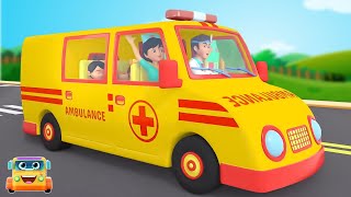 Wheels on the Ambulance, एम्बुलेंस का पहिया घूमे गोल, Titli Udi, Kids Rhymes