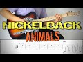 NICKELBACK - ANIMALS | Guitar Cover Tutorial (FREE TAB)