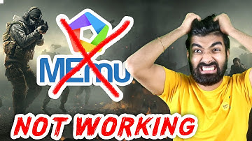 PROBLEM WITH MEMU PLAYER | COD SERIES ZERO TO HERO