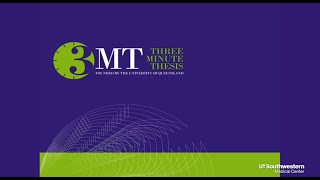 UTSW’s Inaugural Three Minute Thesis Competition screenshot 5