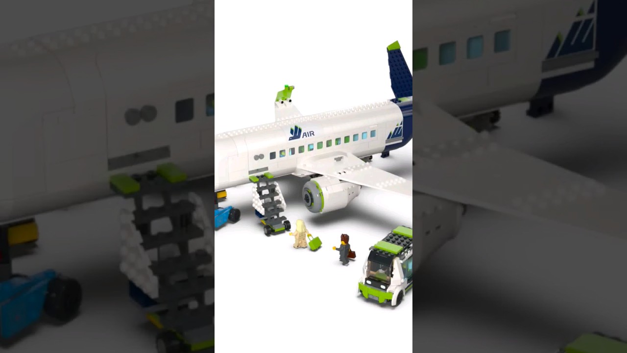 New Lego City Set - Passenger Airplane 