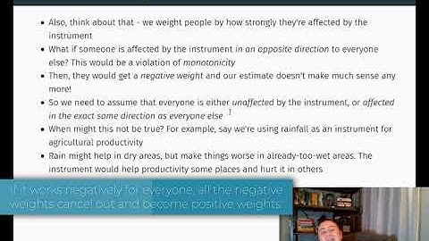 Econometrics - Problems With Using Instrumental Variables