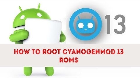 How to enable/disable root option in Cyanogenmod 13?