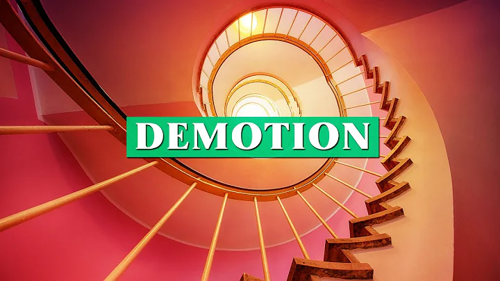 Demotion | Bitesized UK Employment Law Videos by Matt Gingell